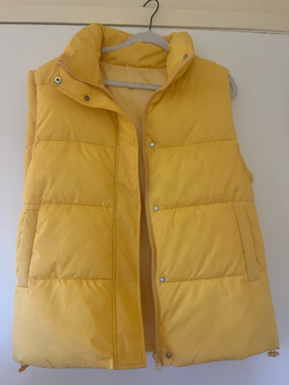 Sunny Yellow Puffer Vest